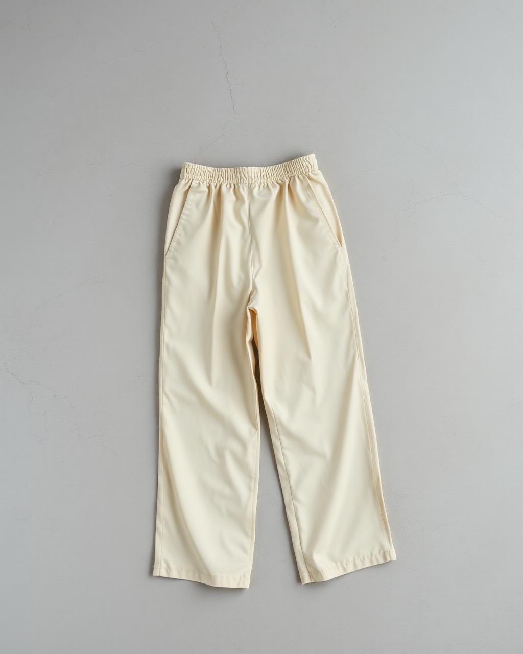 Wide Leg Pants — Soft Cream